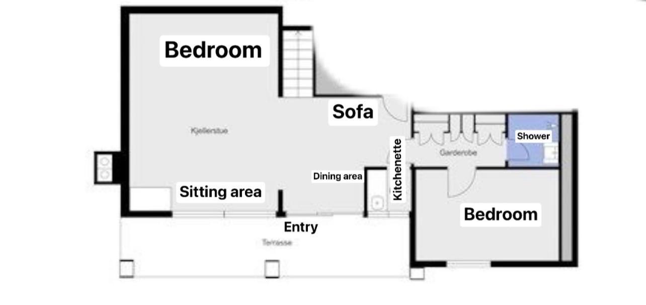 Fjord View Apartment In Alesund With Free Parking Exterior photo